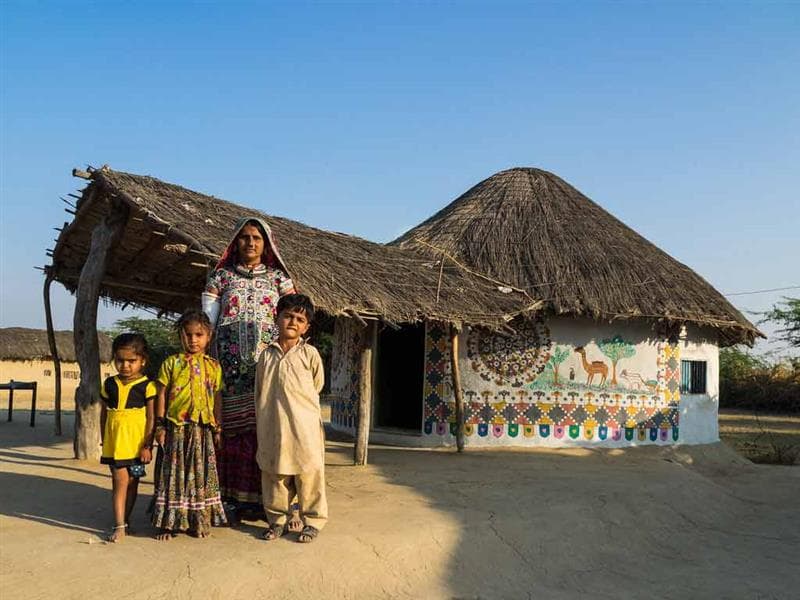 Bharwad Tribal Village