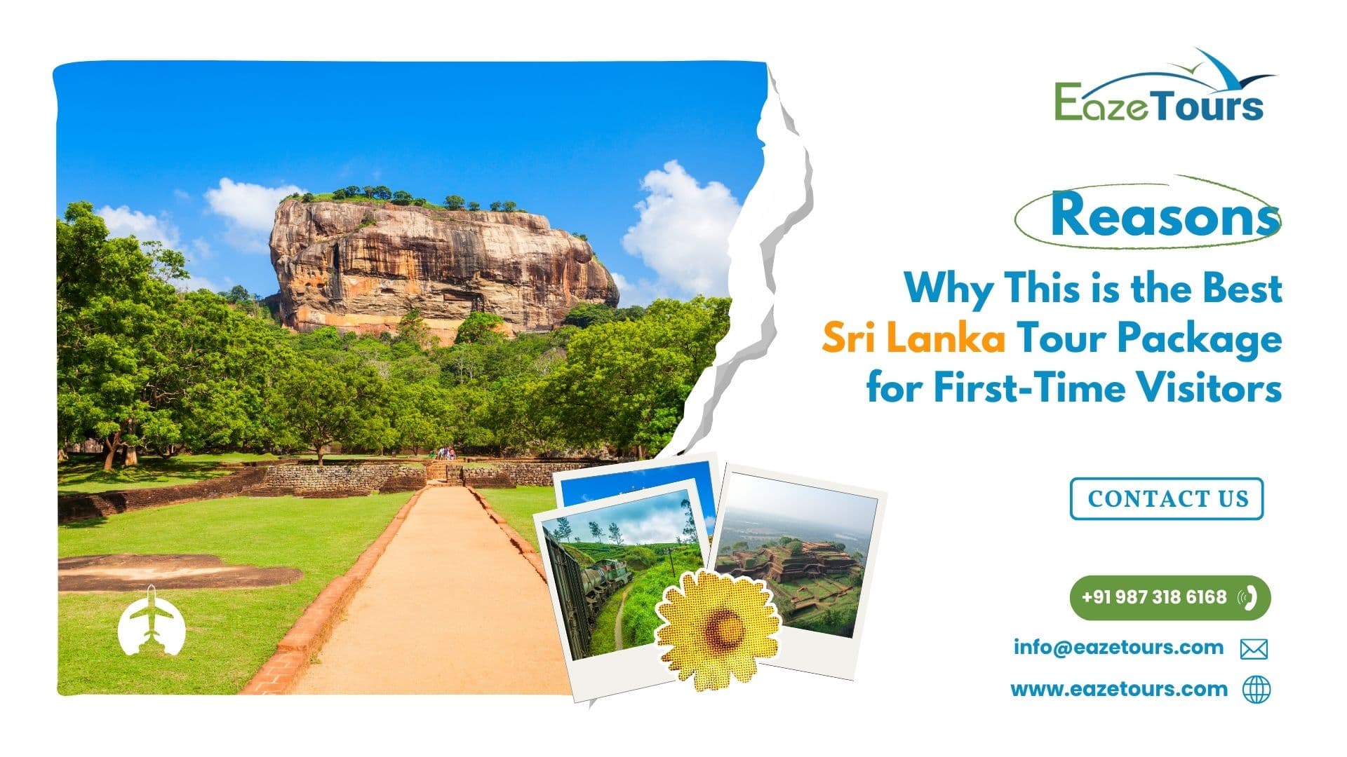 Best Sri Lanka Tour Package for First-Time Visitors | 7N/8D Eaze Tours